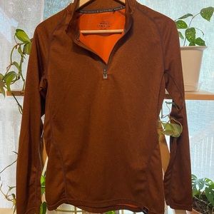 Prana Burnt Orange 1/4 Zip